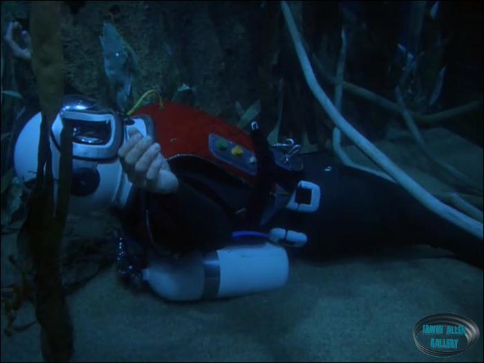 Spacewalk Suit and Helmet in Voyage