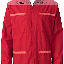 Crew Red Jumpsuit