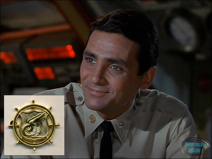 Crane Wearing Transportation Insignia