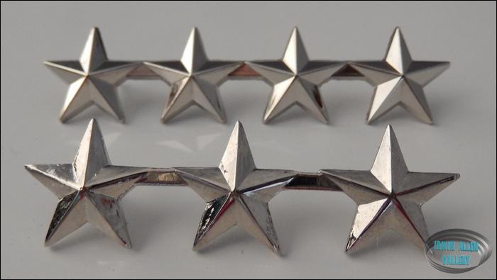 Three and Four Star Admiral Insignia
