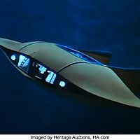 Flying Sub FS-1 Filming Miniature