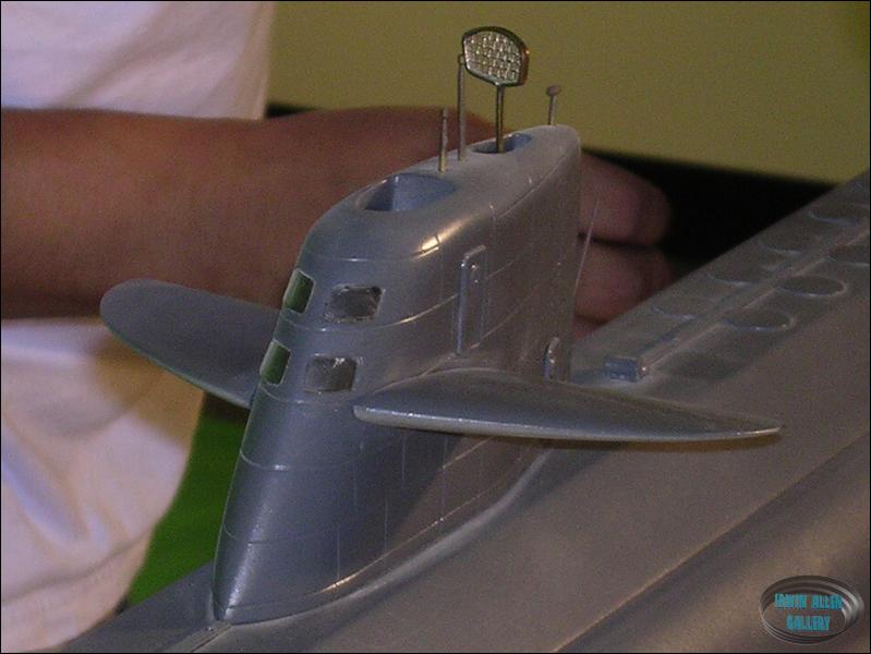 Close-up of the Sail on 4 Foot Seaview