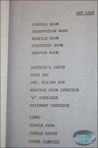 Richard Basehart Script for Attack