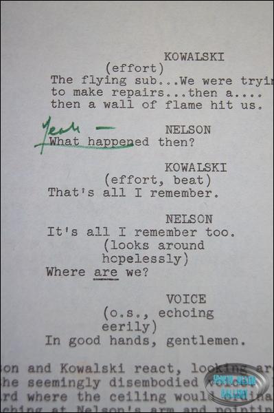 Richard Basehart Script for Attack