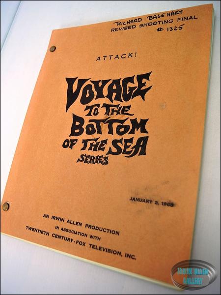 Richard Basehart Script for Attack