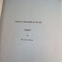 Richard Basehart Script for Attack