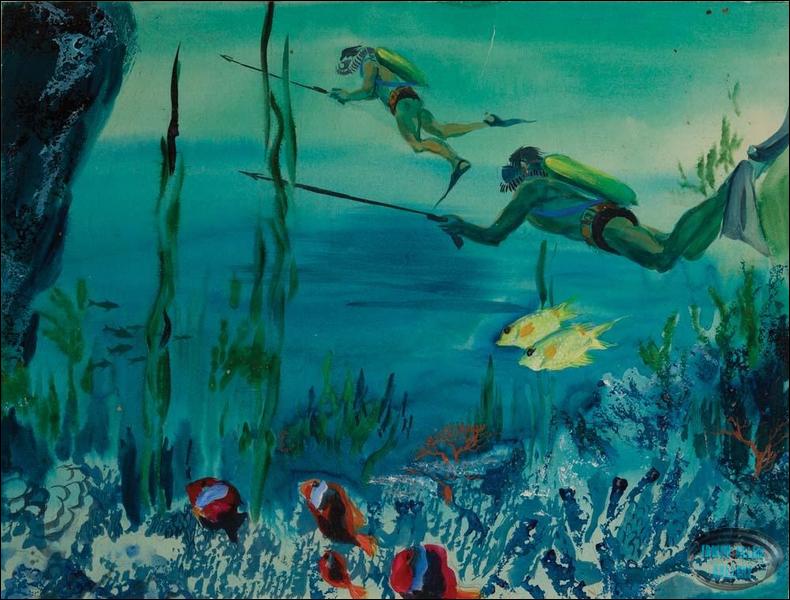 Voyage to the Bottom of the Sea Concept Art