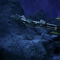 Flying Sub Prop with Grappling Hooks