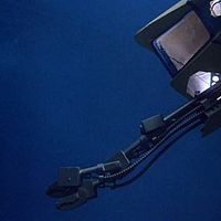 Flying Sub with Grappling Hooks in Man-Beast