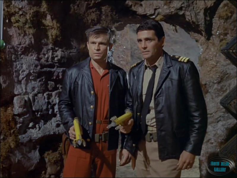 Kowalski and Crane with Laser Pistols