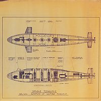 Drone Submarine Miniature Schematic