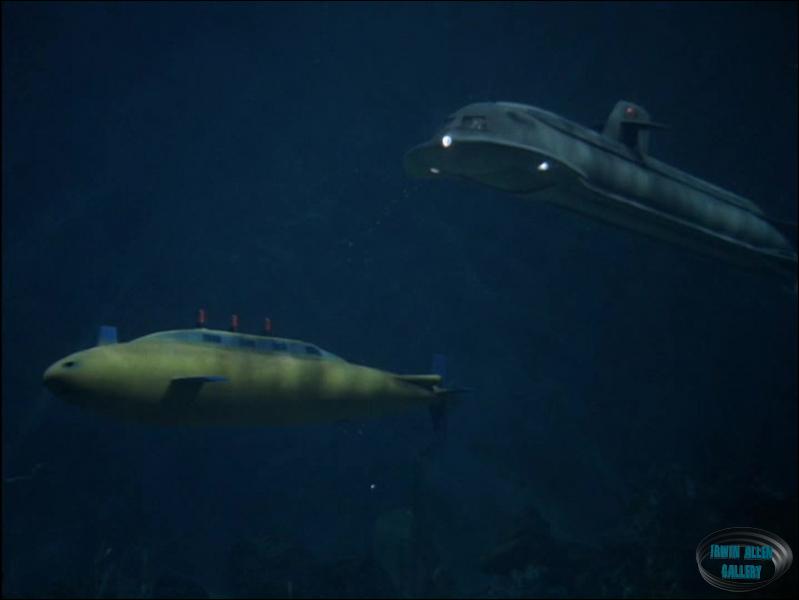 Yellow Missile Sub with the Seaview
