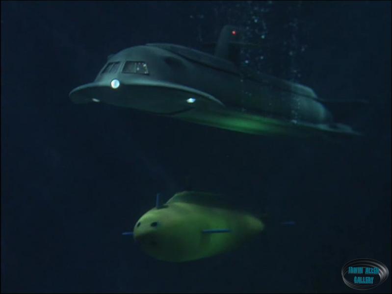 Yellow Missile Sub with the Seaview