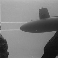 UN Attack Submarine Miniature