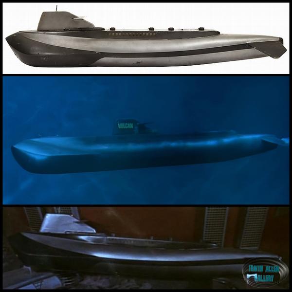 Vulcan and Blue Sub
