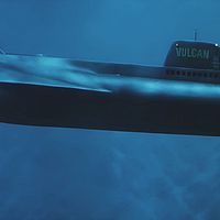 Vulcan Submarine from Side