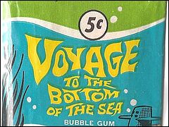 Voyage Bubble Gum Card Wax Pack