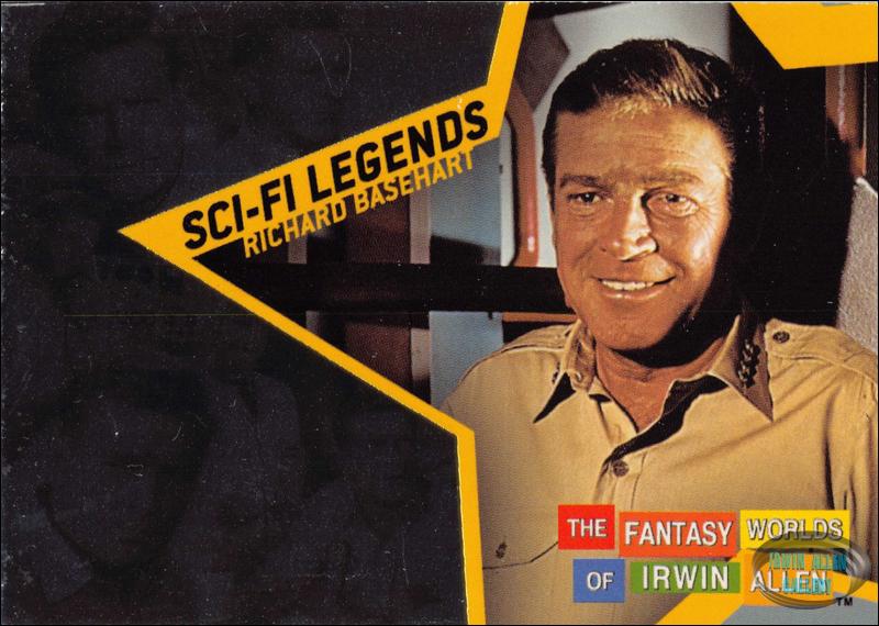 Legends Card #R1 Richard Basehart