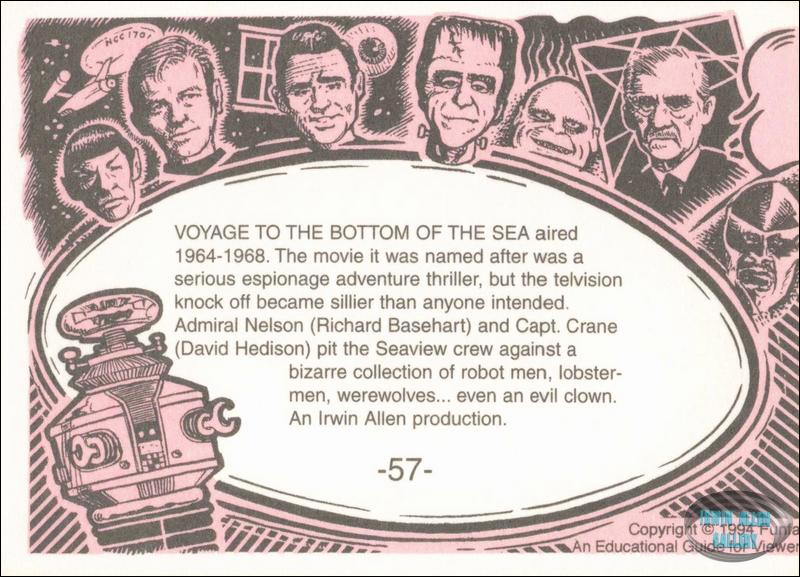 Voyage Funfax Card #57 Back