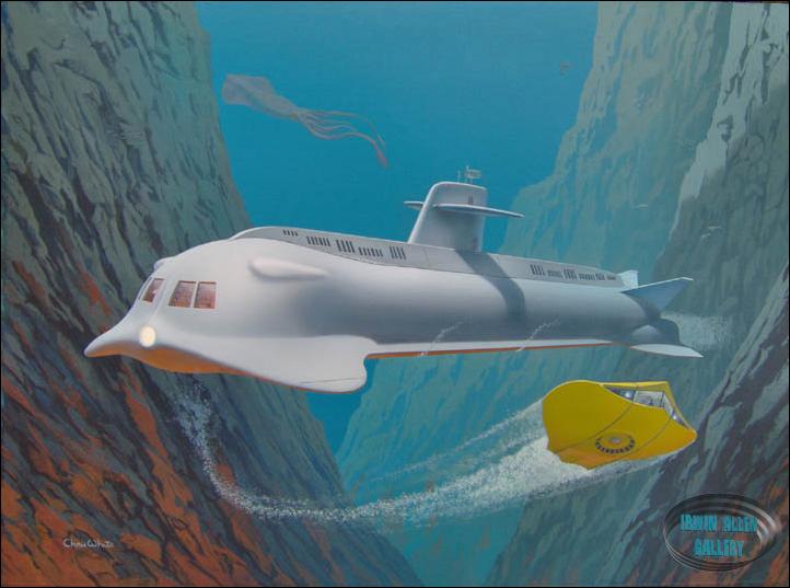 Artwork by Chris White for the Moebius Seaview