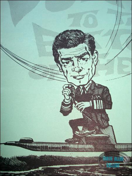 Admiral Nelson on Press Kit Folder