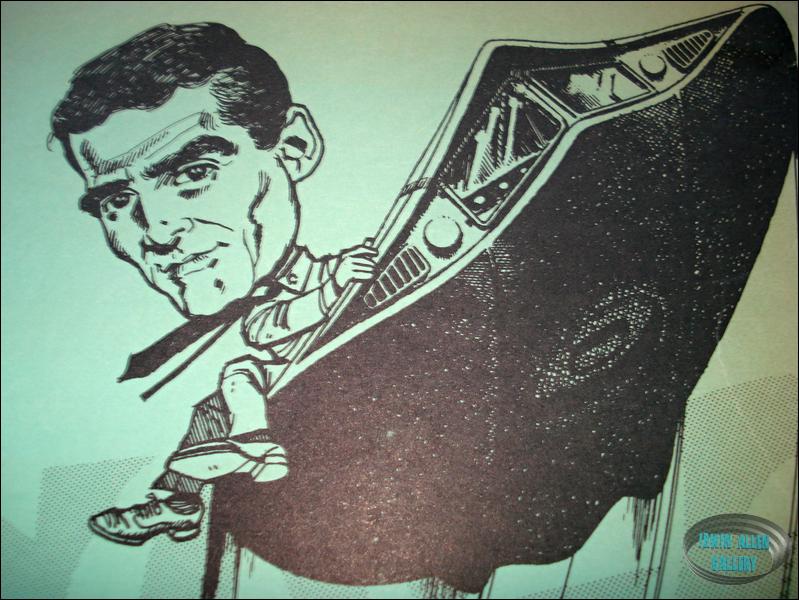 Captain Crane on Press Kit Folder
