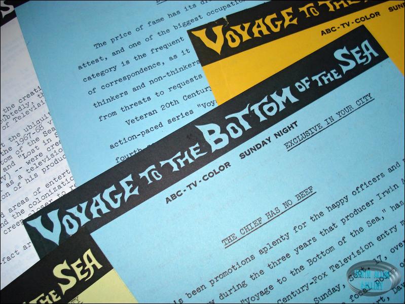 Voyage to the Bottom of the Sea Press Documents