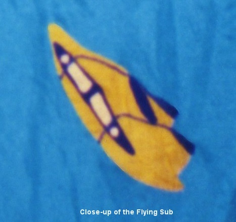 Close-up of the Flying Sub