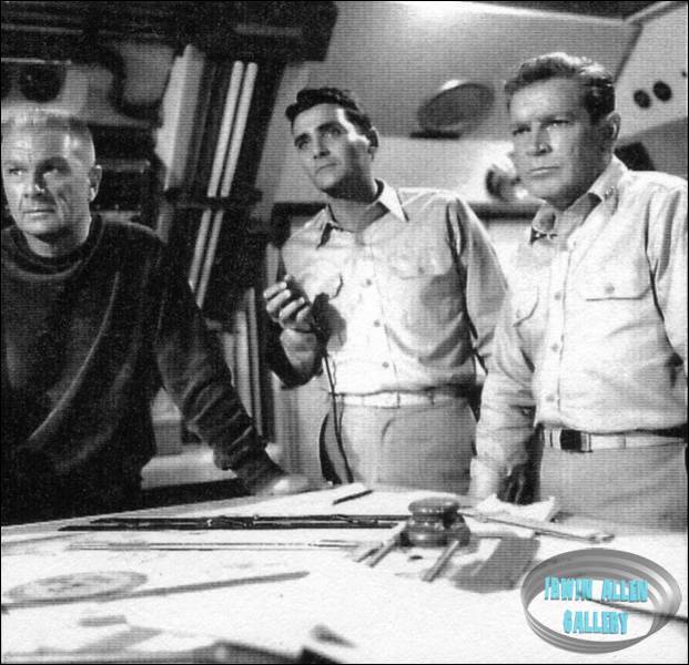 Eddie Albert, David Hedison and Richard Basehart
