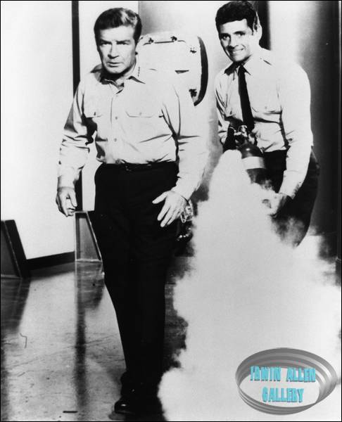 Richard Basehart and David Hedison