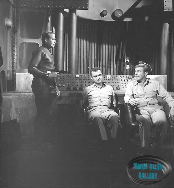 Terry Becker and Richard Basehart