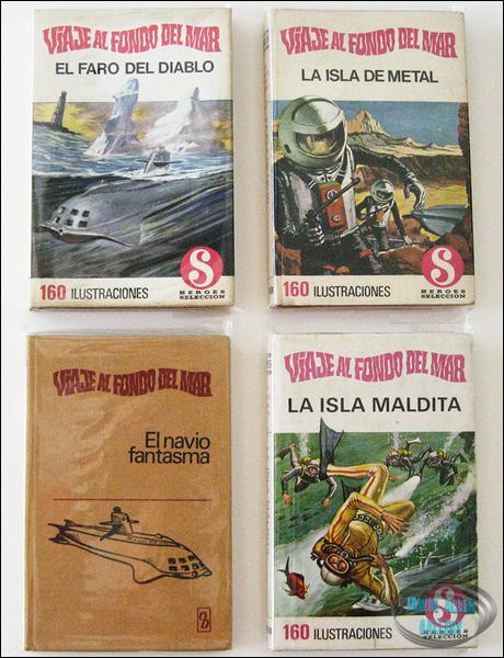 Set of Four Spanish Hardback Books