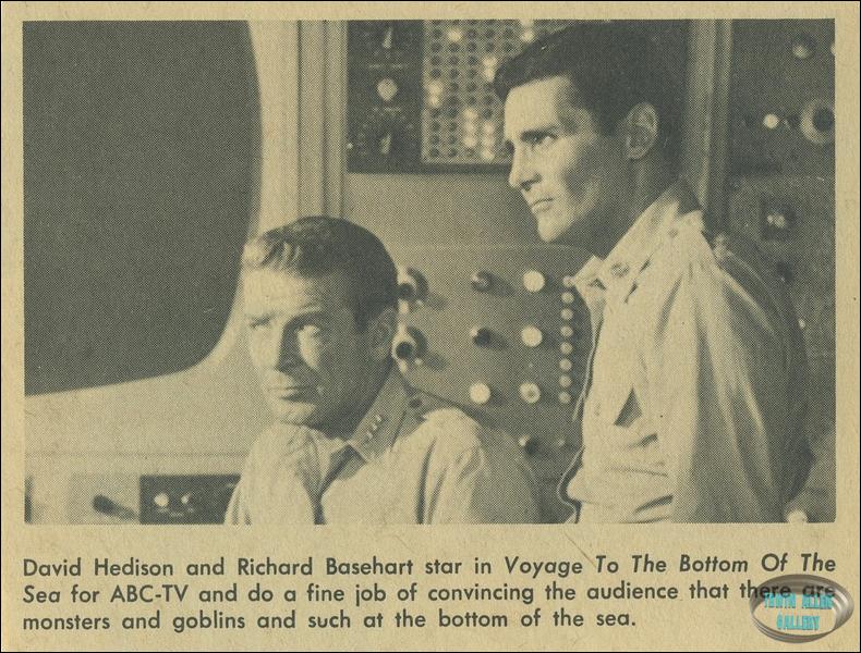Richard Basehart and David Hedison