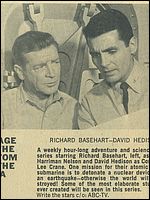 Richard Basehart and David Hedison
