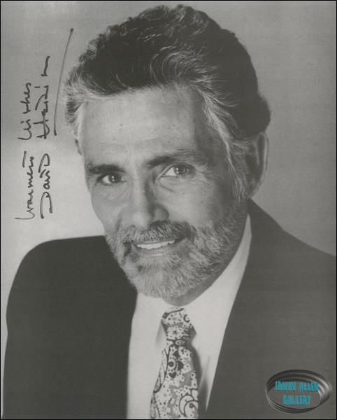 Signed photo from David Hedison for Voyage 94