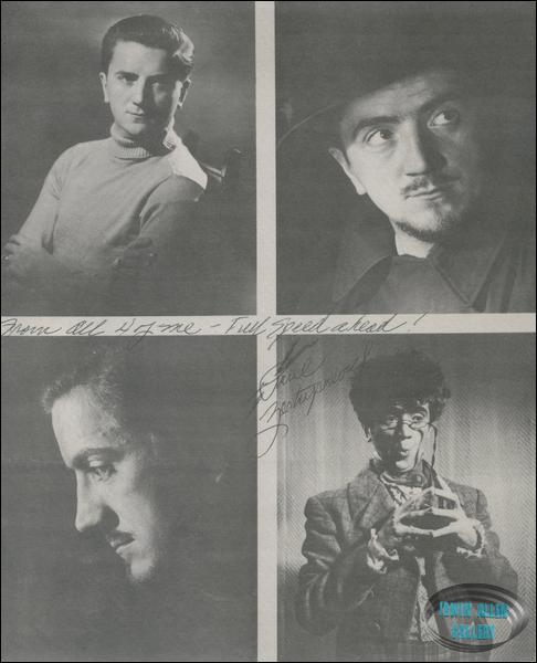 Signed photo from Paul Zastupnevich for Voyage 94