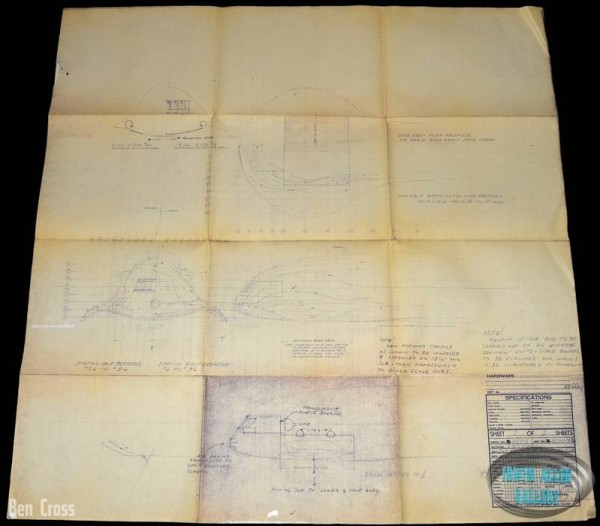 Seaview revamp blueprint for the second season of Voyage with the introduction of the Flying Sub